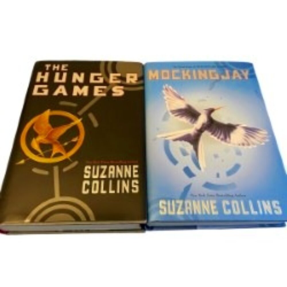 The Hunger Games + Mockingjay Hardcover 2-Book Set by Suzanne Collins